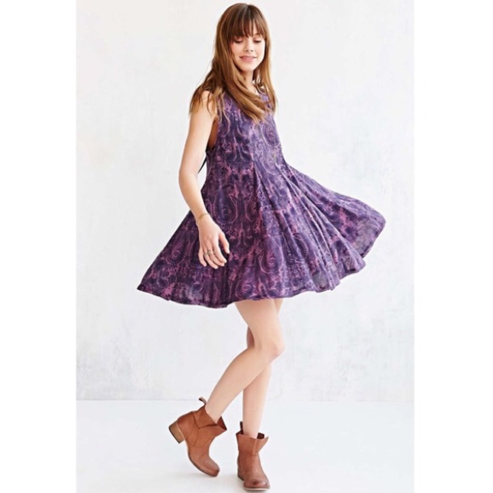 Urban Outfitters Ecote Paisley Tunic Dress Size S